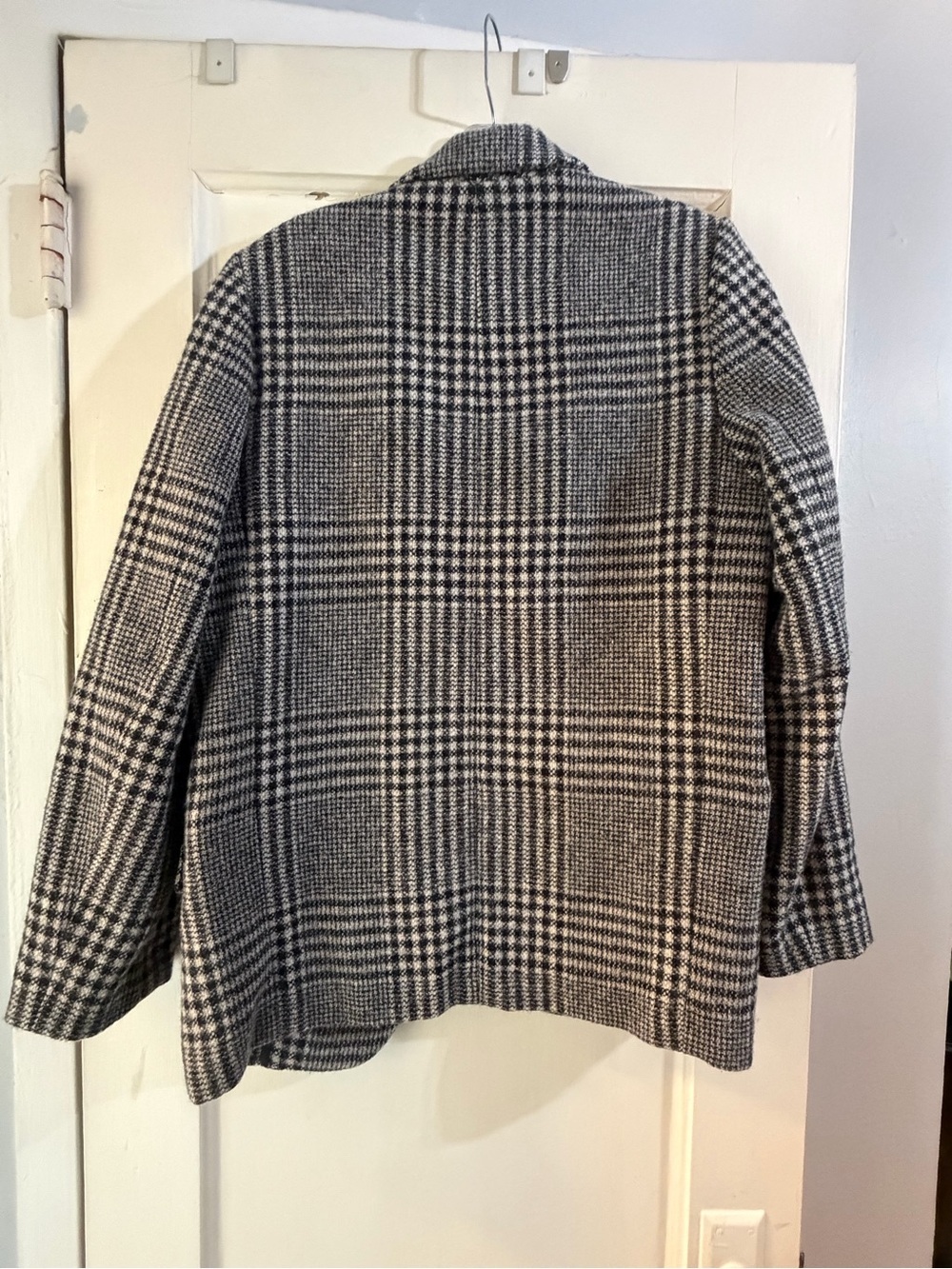 Isabel Marant Étoile Charlyne Checked Plaid Wool Blazer 34 - Picture 3 of 10